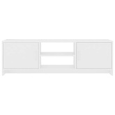 vidaXL Szafka pod TV, biała, 120x30x37,5 cm, materiał drewnopochodny