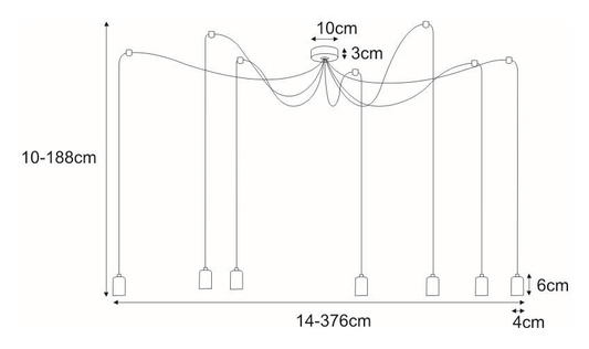 Lampa wisząca K-3544 z serii KAMI KAJA