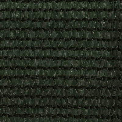 Parawan balkonowy, ciemnozielony, 75x500 cm, HDPE