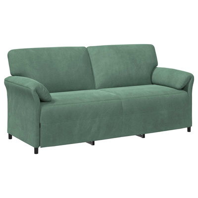 Sofa 3-osobowa Zielony morski 198 x 83 x 95 cm Welur
