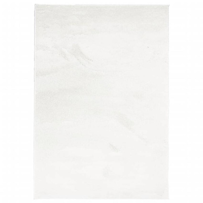 vidaXL Dywan OVIEDO z krótkim włosiem, kremowy, 160x230 cm