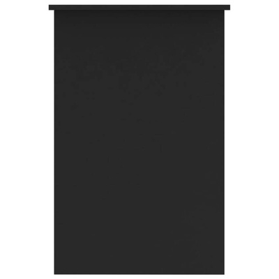 Biurko, czarne, 100x50x76 cm, materiał drewnopochodny vidaXL