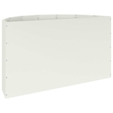 Donica Biały 90 x 45 x 50 cm Stal