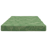 vidaXL Poduszki na leżaki, 2 szt., wzór w liście, tkanina Oxford