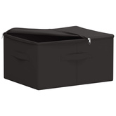 Skrzynia do przechowywania 24 pcs antracytowy 43 x 34 x 23 cm