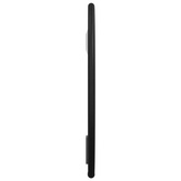 vidaXL Lustro ścienne, czarne, Ø 20 cm, okrągłe