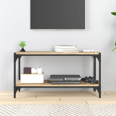 vidaXL Szafka pod TV, dąb sonoma, 80x33x41 cm