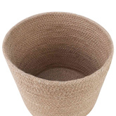 Zestaw doniczek 2 pcs naturalny ? 28 x 28 cm 100% Juta Tossa