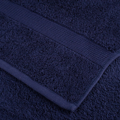 Ręczniczki premium, SOLUND, 10 szt., granatowe, 30x50 cm, 600 g/m?