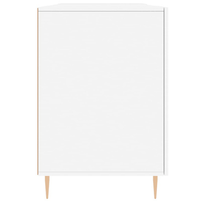 vidaXL Biurko, białe, 140x50x75 cm, materiał drewnopochodny wariant 10