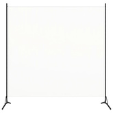 Parawan pokojowy, biały, 175 x 180 cm, tkanina