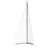 Choinka LED 570 LED Zimna biel 399 cm