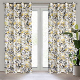 Zasłona Elia musztardowa 140x250