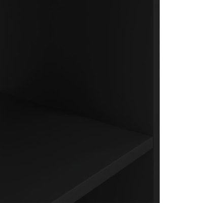 vidaXL Szafka pod akwarium, czarna, 100x40x60 cm
