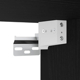 Zestaw mebli łazienkowych 4 szt. Czarny Dąb 65 x 33 x 60 cm
