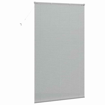 Żaluzje weneckie Srebrny 220 x 135 cm Aluminium