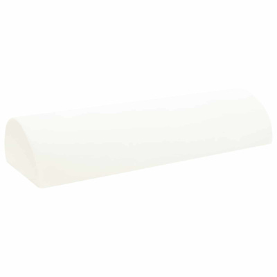 Poduszka na nogi Szary 52 x 20 x 11 cm Pianka z pamięcią