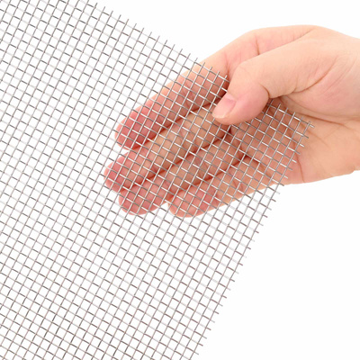 Siatka ekranowa 120 x 1000 cm 6 Mesh Stal nierdzewna 201