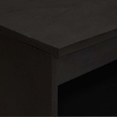 Bufet Czarny 60 x 33 x 75 cm Drewno z mango
