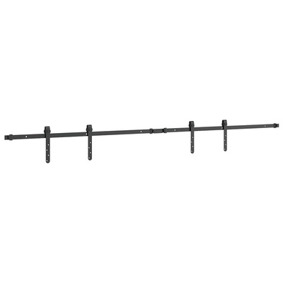 System do drzwi przesuwnych do mebli, 200 cm, stal węglowa model standard