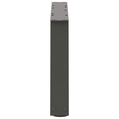 Nogi do stolika kawowego w kształcie litery V 2 szt. Antracyt 50x(30-31,3) cm Stal