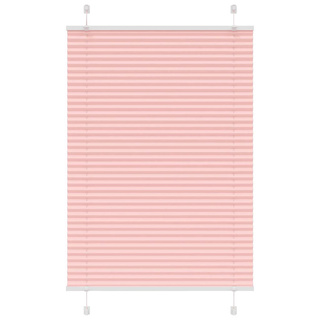 Roleta plisowana różowa 100x150 cm Szerokość tkaniny 99,4 cm