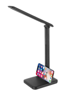Blaupunkt Lampa Biurkowa LED 6W CCT czarna ściemnialna, przełącznikiem barwy światła
