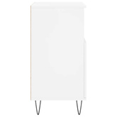 vidaXL Komoda, biała, 60x35x70 cm, materiał drewnopochodny