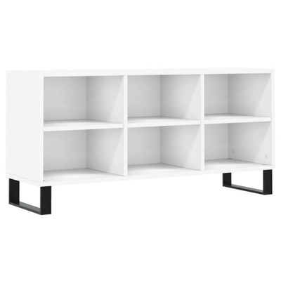 vidaXL Szafka pod TV, biała, 103,5x30x50 cm, materiał drewnopochodny