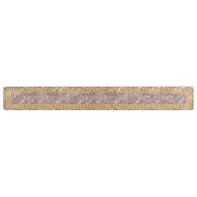 Chodnik dywanowy MARSA Szary 50 x 400 cm Poliester i PVC
