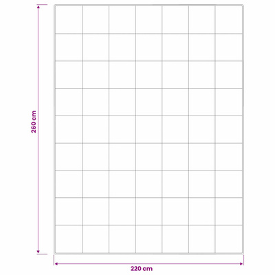 Zestaw kołdry 90% z gęsiego puchu FULDA 3 szt. 220 x 260 cm