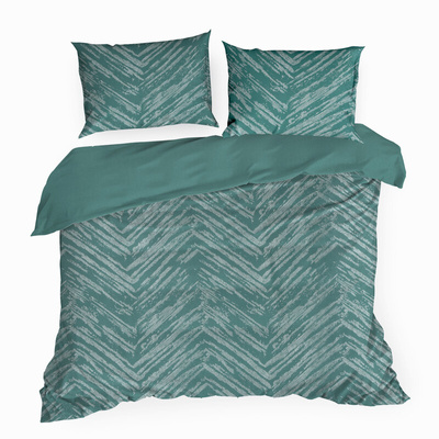 Pościel Box turkusowa 220x200