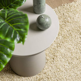 vidaXL Dywan z długim włosiem PAMPLONA, złoty, 200x200 cm