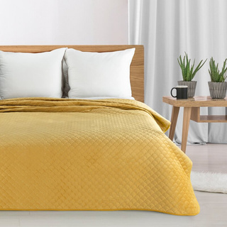 Narzuta Chon musztardowa 170x210