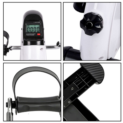 Mini Rowerek Treningowy Rower Rehabilitacyjny Trenażer Na Ręce I Nogi LCD
