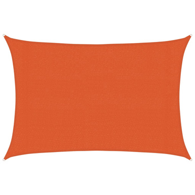 Żagiel przeciwsłoneczny, 160 g/m?, prostokątny, 3x5 m, HDPE