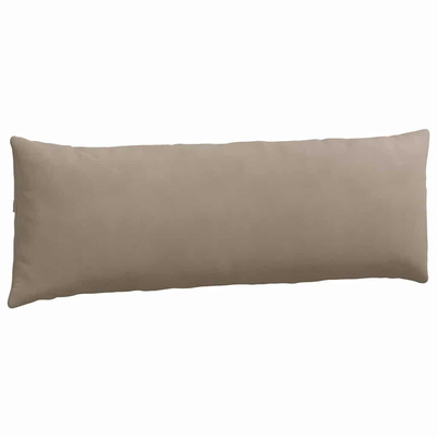 Poduszki na sofę 2 pcs Ciemnoszary 120 x 40 cm tkanina