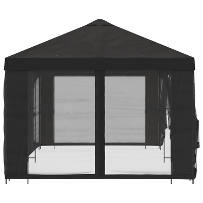 Altana z bokami 6 x 3 m antracytowy Poliester i Stal 190