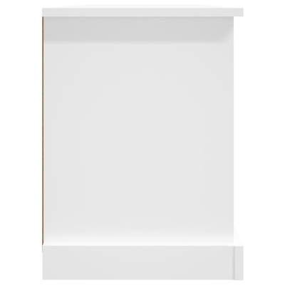 vidaXL Szafka pod TV, biała, 99,5x35,5x48 cm, materiał drewnopochodny