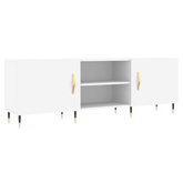 vidaXL Szafka pod TV, biała, 150x30x50 cm, materiał drewnopochodny wariant 7