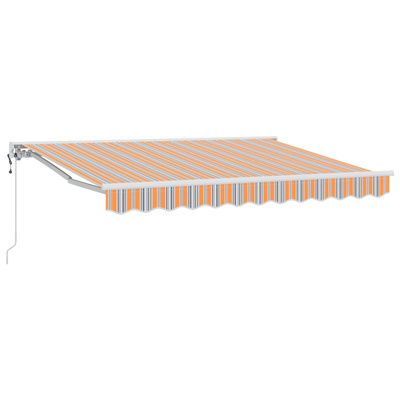 Elektryczna Rozkładana Markiza 3 x 2,5 m Poliester z powłoką PU