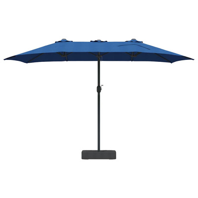 Parasolka ogrodowa 385 x 209 x 244 cm Poliester i Stal