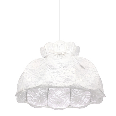 ROSSINI lampa wisząca biały 1x40W E27 abażur biały