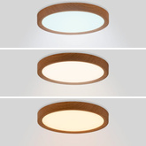 Plafon Okrągły CCT 3000-6000K LED 24W 30cm Abruzzo Maze