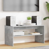 Szafka pod telewizor 80 x 35 x 40 cm Betonowy szary