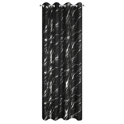Zasłona Lani czarna 140x250