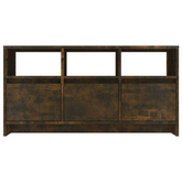 vidaXL Szafka pod TV, przydymiony dąb, 102x37,5x52,5 cm
