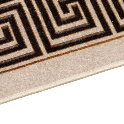 Chodnik dywanowy MARSA Czarny 50 x 450 cm Poliester i PVC