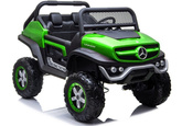 Auto na Akumulator Mercedes Unimog Zielony