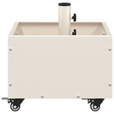 Podstawa do parasola Biały 45 x 45 x 45 cm Stal